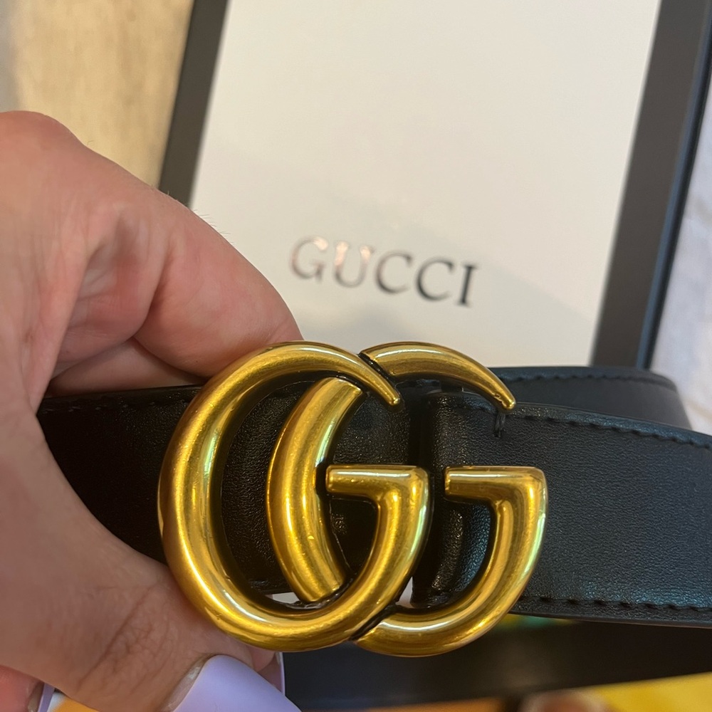 Gucci GG logo belt unisex 110cm